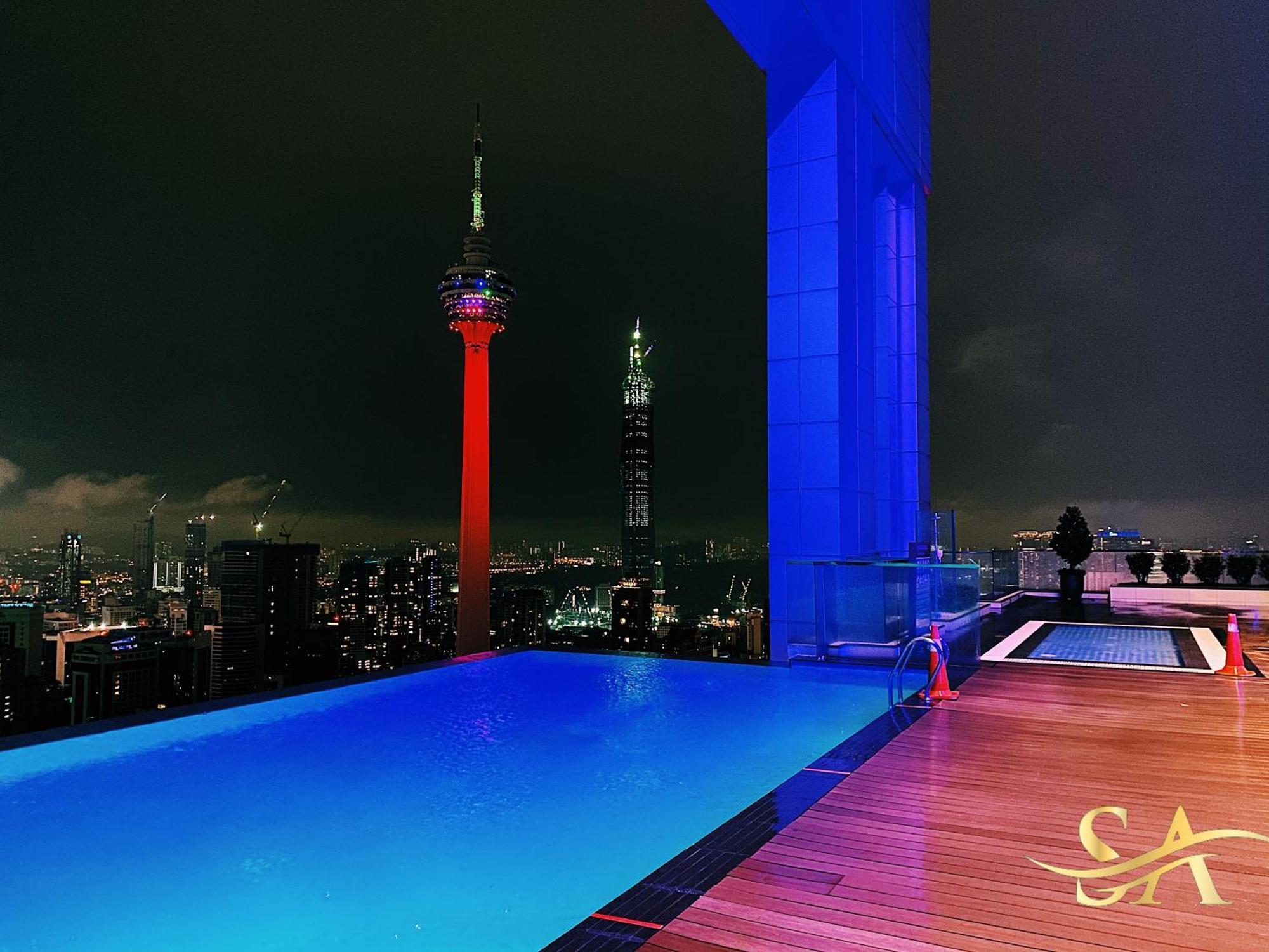 Appartamento Platinum Klcc & Bukit Bintang Kuala Lumpur Esterno foto