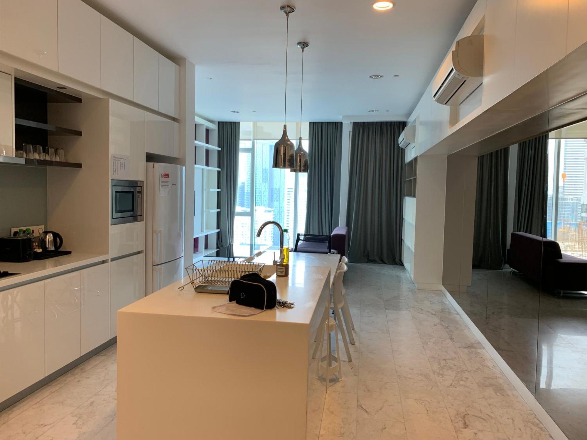 Appartamento Platinum Klcc & Bukit Bintang Kuala Lumpur Esterno foto